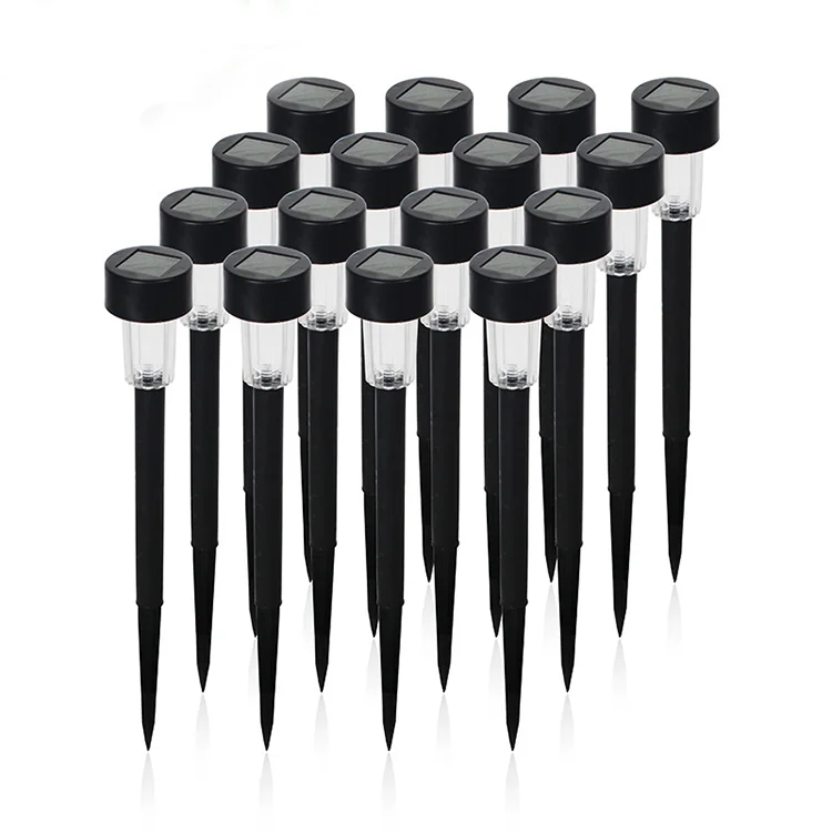 Customized RGB Pathway Solar Lights Outdoor Walkway Path Waterproof Solar Garden Light Driveway Patio Yard Lawn