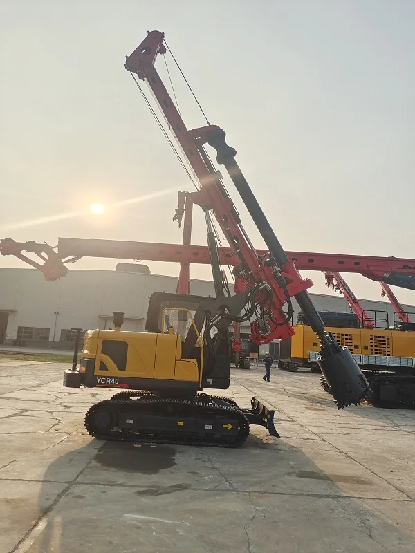 China15m 44kw YCR40 Construction Equipment Rotary Drilling Rig Price