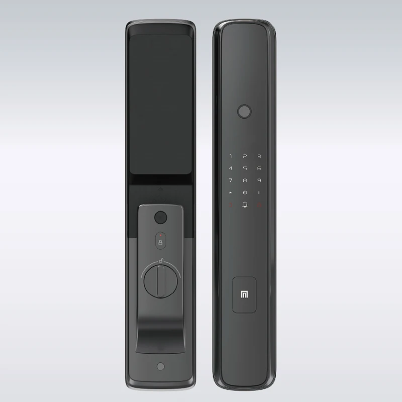 Новый двойной режим проверки врезной системы безопасности считыватель карт автоматическое приложение Tuya цифровые замки Смарт-Камера Электронные дверные