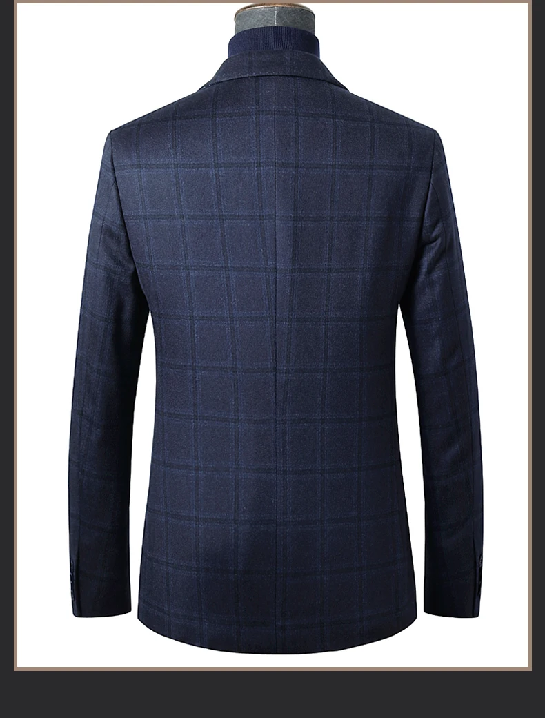 Office Wear Customized Logo and Brand  Men Suits Slim Fit Suit Black Wedding Suit Blazer Jacket