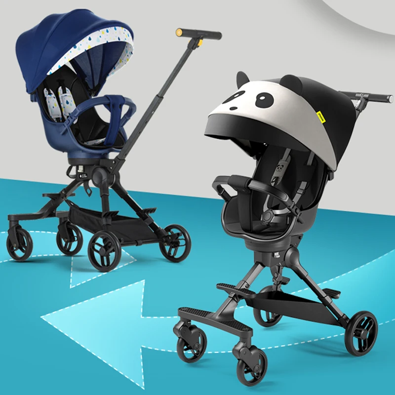 
China Babe Bed Factory Hot Sell Doll Twins Fabric Stroller For 2 