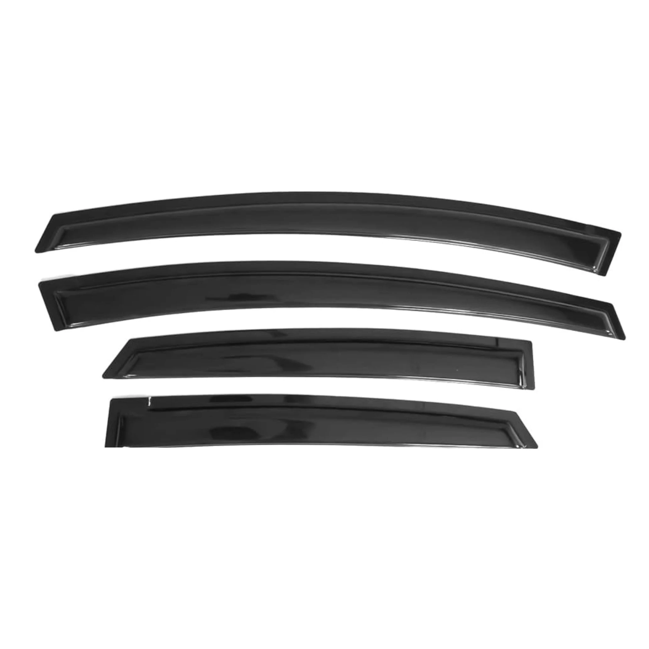 High Quality Car Window Rain Guard Protector Acrylic Black Style Car Door Visors For Toyota Prius 2005-2017 Wind Deflector