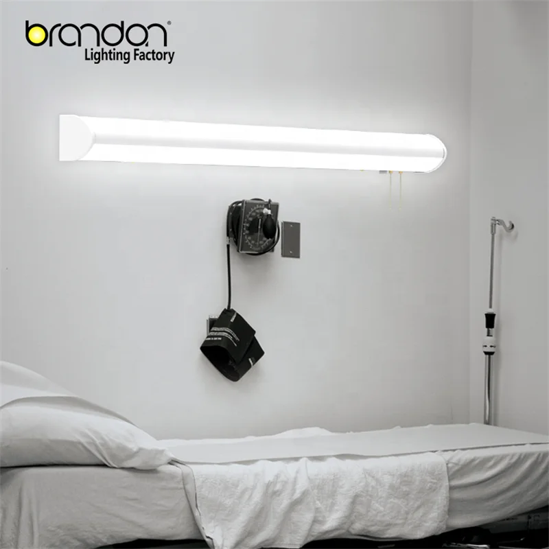 Brandon high lumen wall mounted light interior cool white 60w wall mount led lights for hospital bedside