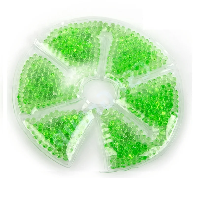 CSI OEM Reusable Nursing Pads Breast Feeding Gel Beads Hot Cold Pack Breast Pads