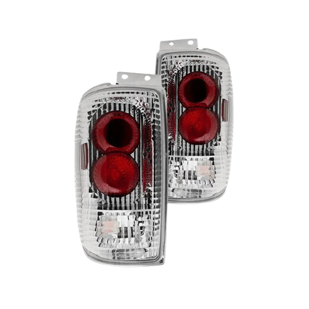 wj20-0018-01/02/04/05 Euro Tail Lights for Ford Expedition 1997-2002- Black/Smoke, Black/Clear, Chrome/Smoke, Chrome/Clear
