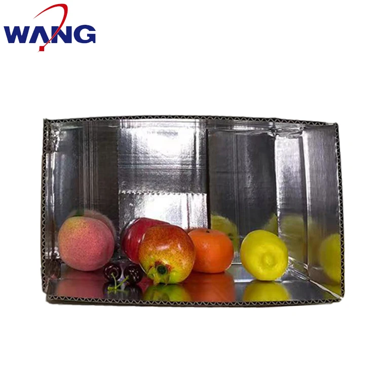 shipping insulated frozen food box liner custom packaging box with sleeve for frozen food