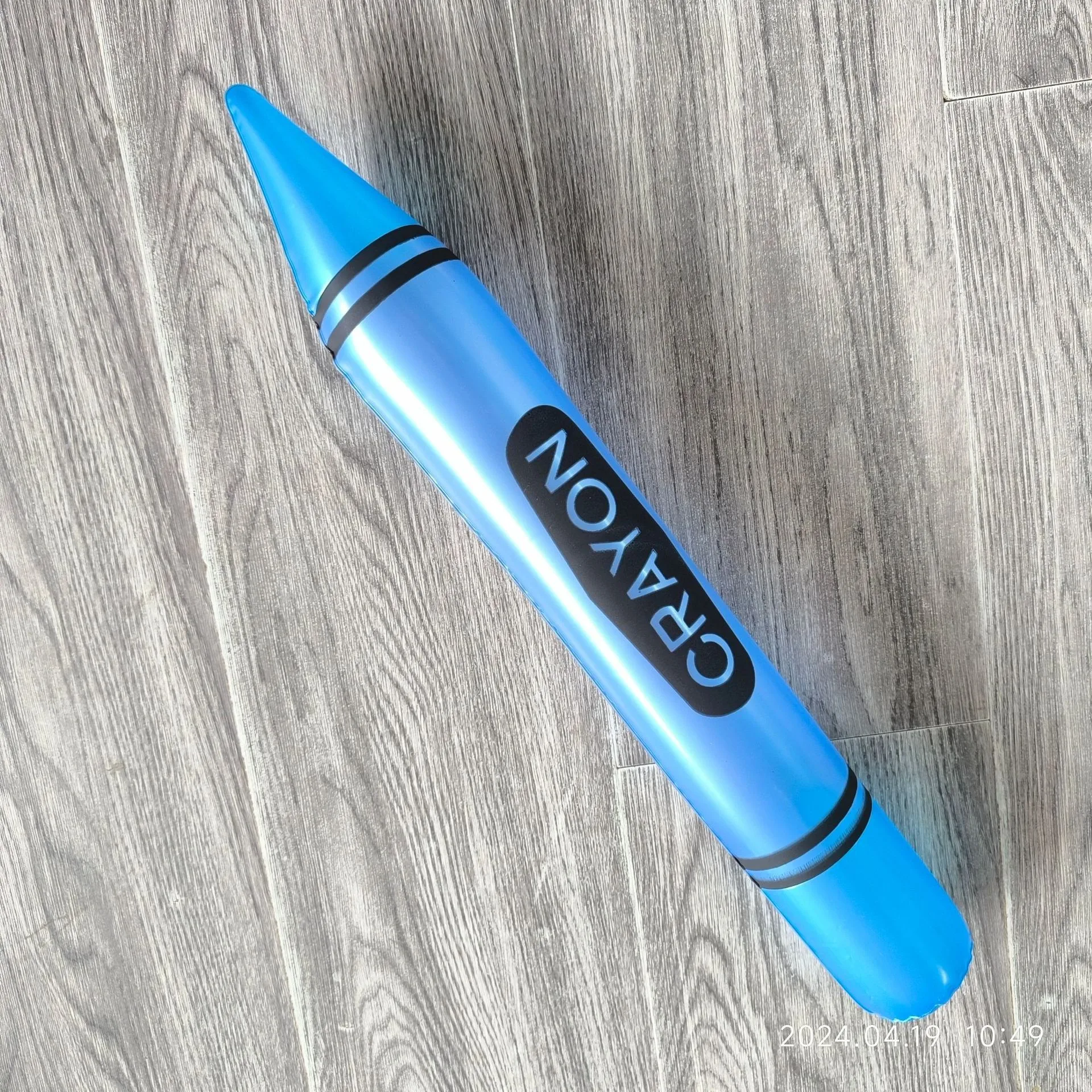 Cross-border exclusive supply of new PVC inflatable crayons inflatable game parent-child dress up toys