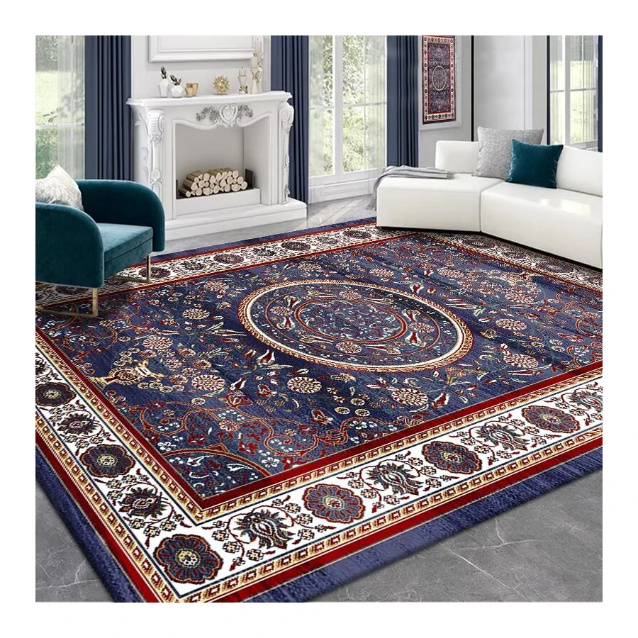 Salon resistant a la salete facile a entretenir tapis de bureau tapis ethnique