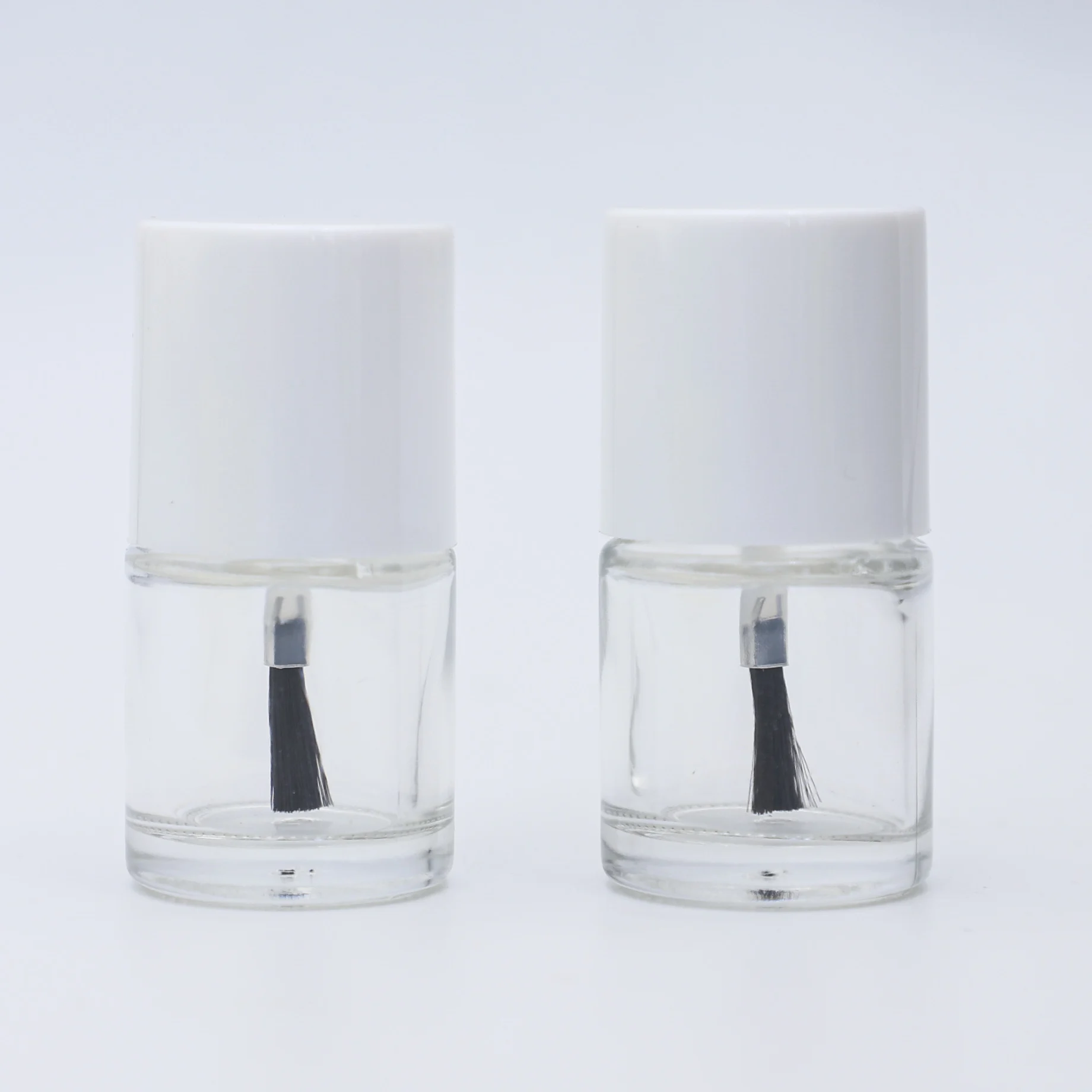 5ml Round Brush Nail Polish Glass Bottle Nail Polish Transparent Bottle