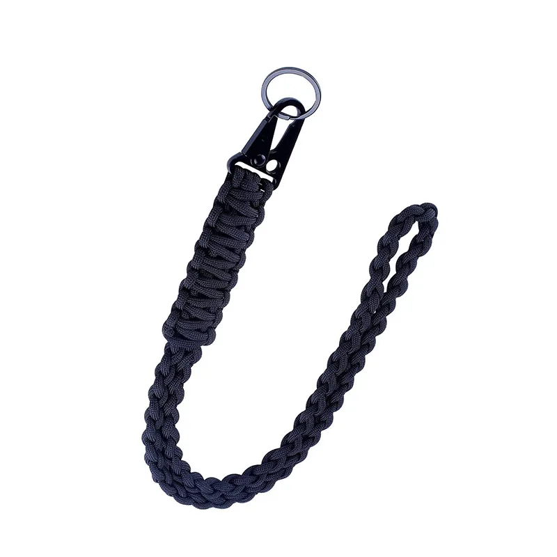 Heavy Duty Paracord Lanyards Keychains Braided Strong Lanyard for Outdoor Activities Camera Wallet and Keys