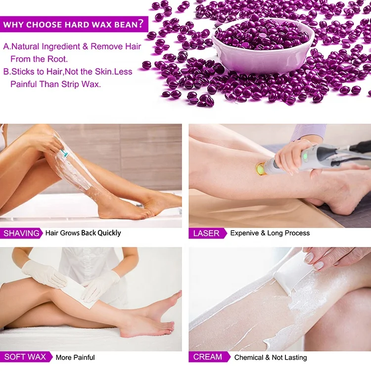 Lcorewax Bean Wax 1000g 100g Organic Depilatory Hard Wax Beans Hair Removal Wax