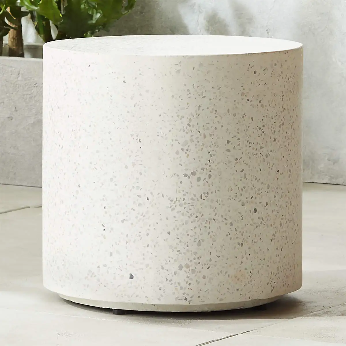 Terrazzo Table Narrow Coffee Table Small Furniture Living Room End Table
