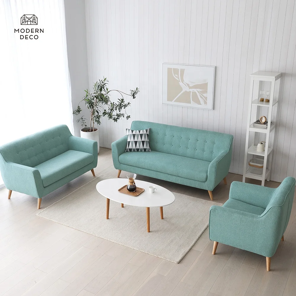 3  2 1 seater fabric sofa set 3+2+1 seat salas living room furniture factory verified supplier
