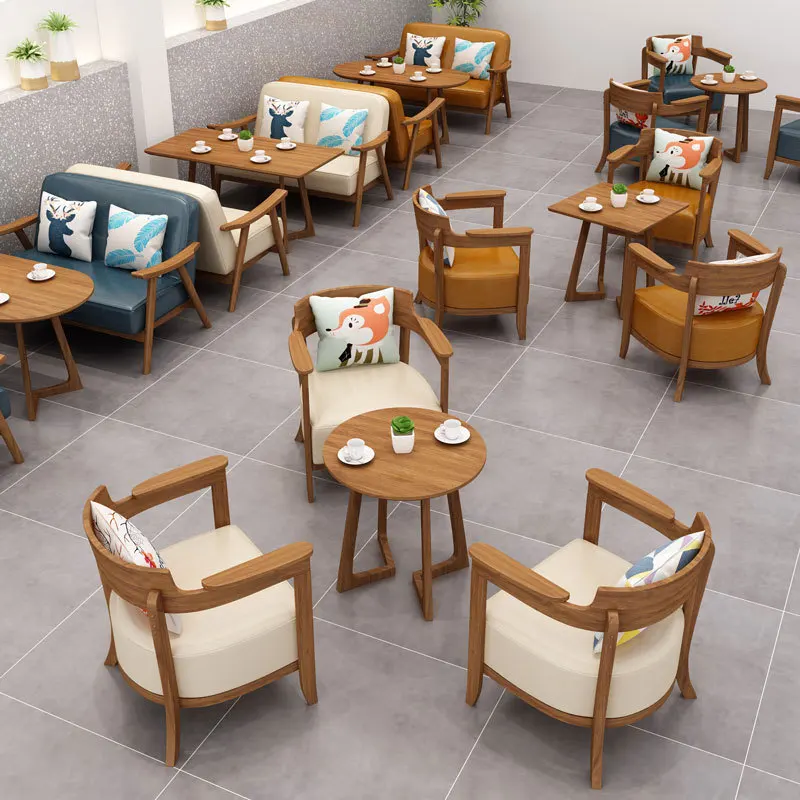 Wholesale Banquet Restaurant Chair Hookah Lounge Dessert Coffee Table And Chair Dining Furniture