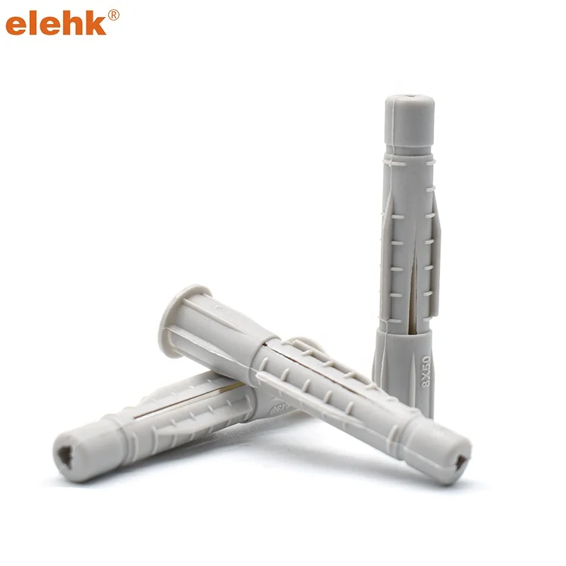 Elehk 8 мм 10 #8 винт и якорь для гипсокартона самосверлящий пластиковый HDPE настенный штекер