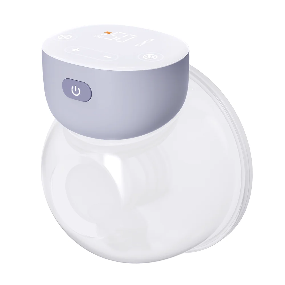 Hands-Free Breast Pump | Compact and Intuitive Single Electric Breast Pump, LED Display, 2 Modes and 9 Suction Levels