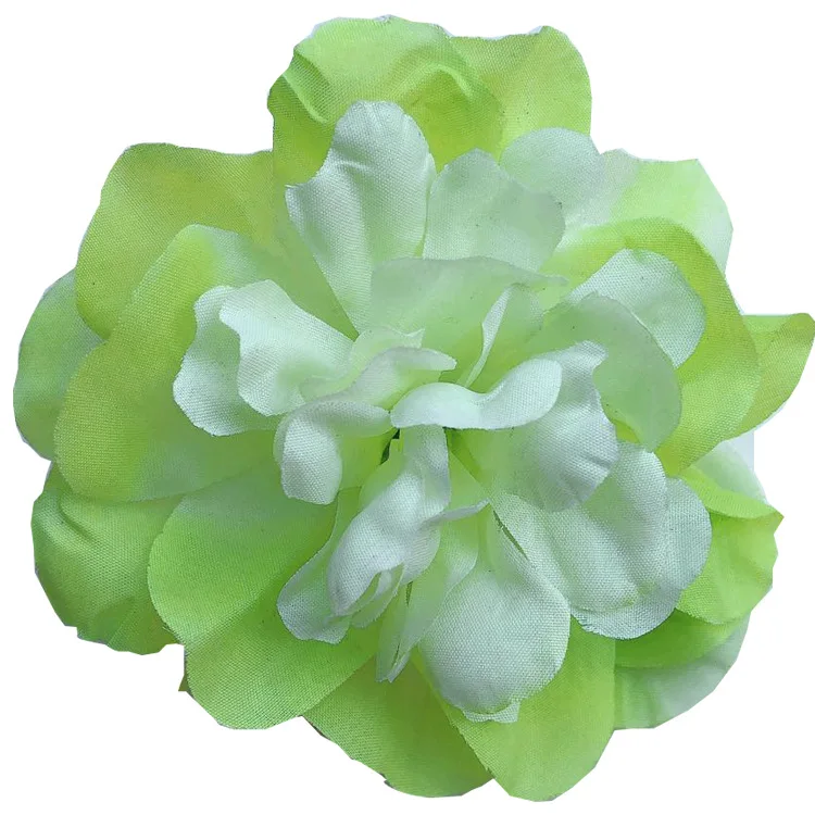 2023 Double Layer Mesh Chiffon Big Flower Chiffon Flower Fashion Baby Hair Accessories Kids Cute Girl