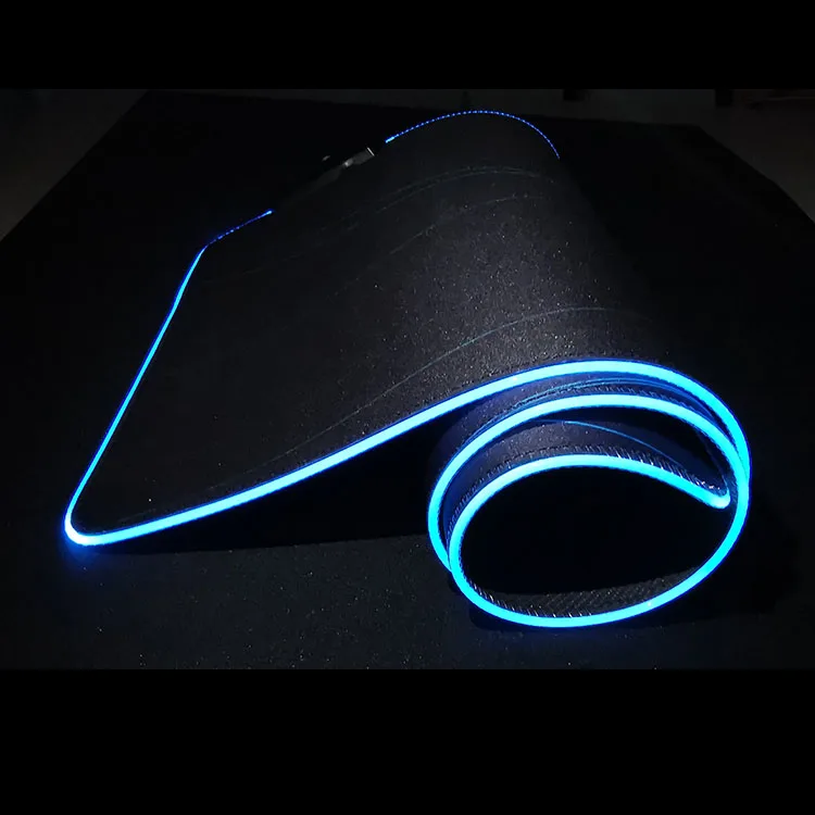 PVC promotional logo xxl  rgb gaming round sublimation heated  desk mat rubber custom mouse pad