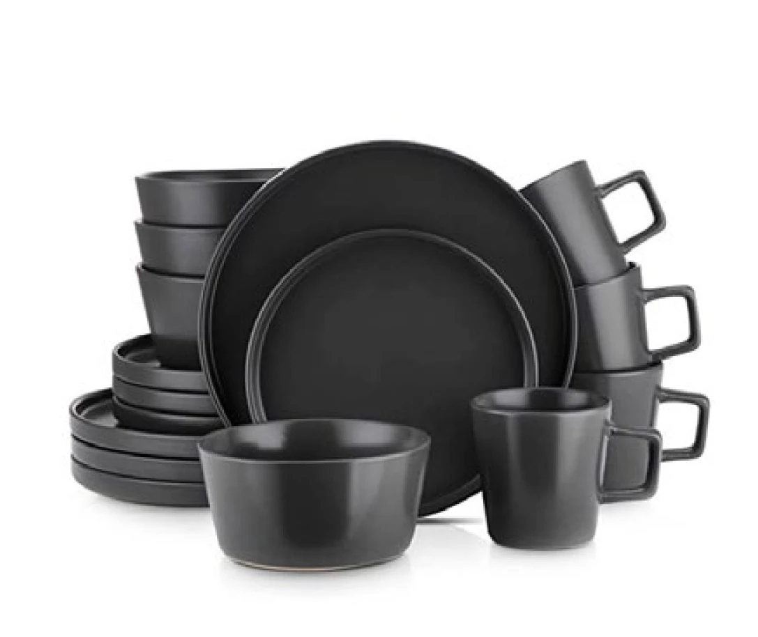 16pcs ceramic dinnerware set, customized color, matte color