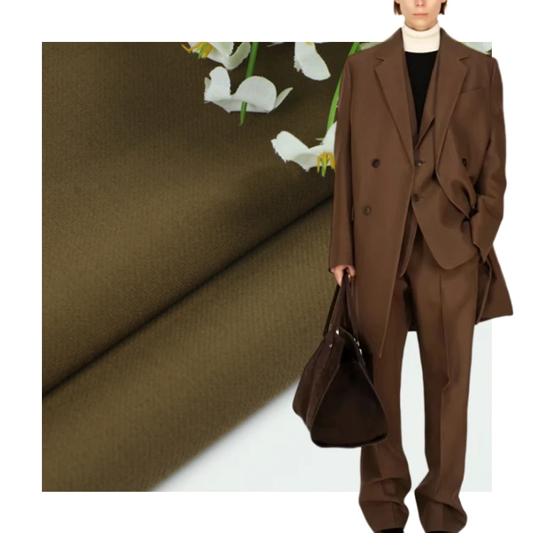 Popular stretch TR suiting fabric 74%poly, 20%rayon, 6%spandex  280gsm fabrics for ladies office pants