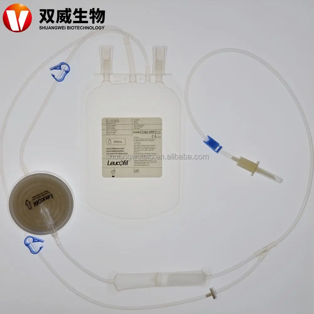 Shuangwei Brand High Quality Blood Center Use blood filter Leukocyte Reduction  Filter for Blood FTS-RC202