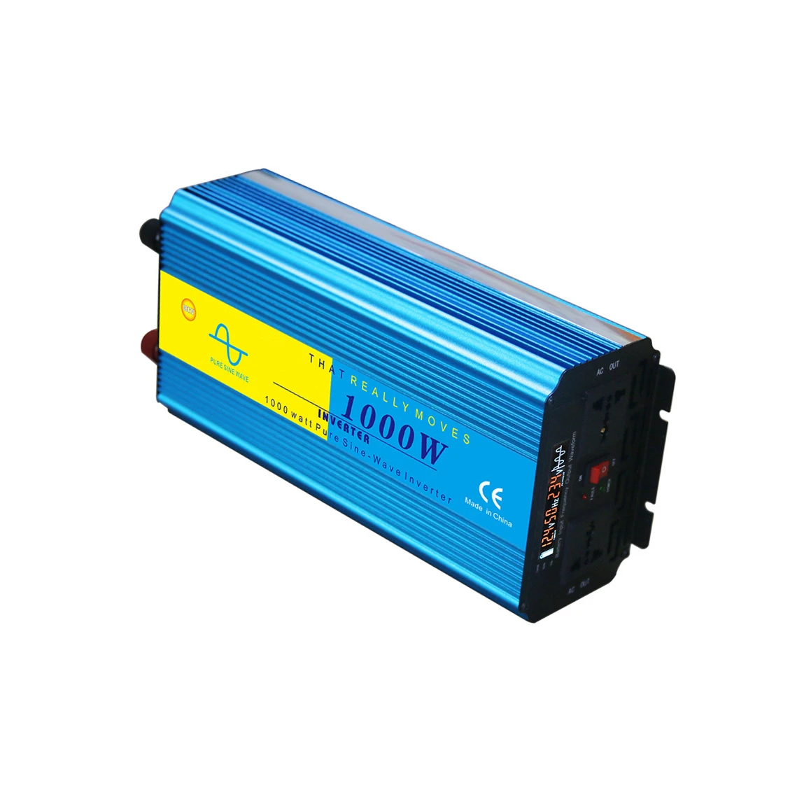 1000W Pure Sine Wave Inverter DC 12V 24V AC 110V 220V 230V Off Grid Power Inverter