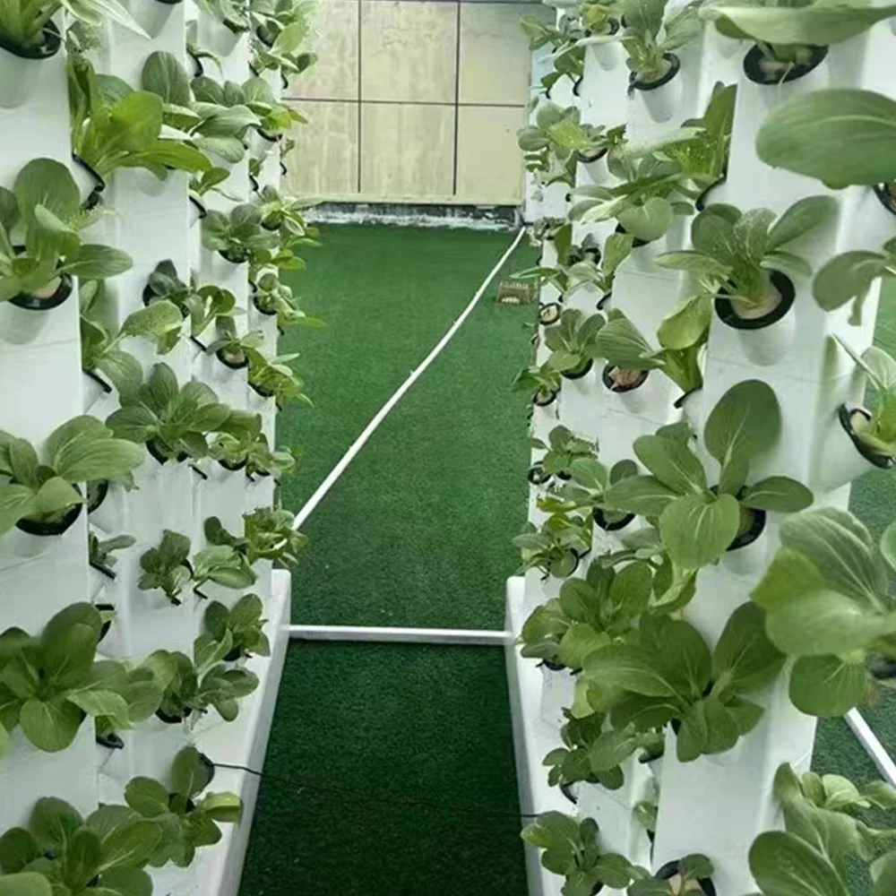 Aeroponics Towers садовые системы Aquaponics система Крытая Вертикальная садовая башня