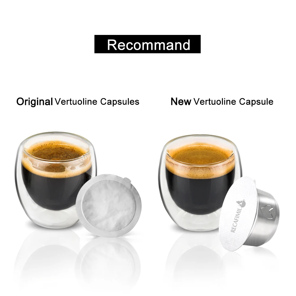 2020 новые капсулы NESPRESSO VERTUOLINE Amazon кофейные высокого качества из нержавеющей