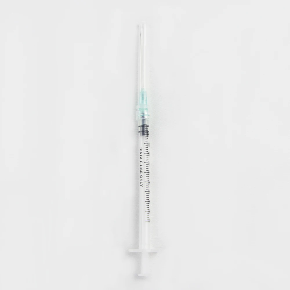 Hot sale disposable syringe 1ml low dead space syringe with needle supplier