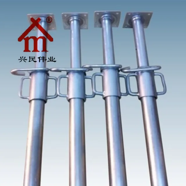 steel prop flower shaped base plate steel props adjustable scaffold framework adjustable steel prop