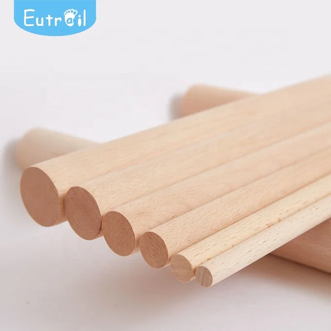 Natural Wood Bamboo Stick Pole with client size