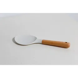 Luxury kitchen cooking silicone utensils set non stick silicone rice spoon rice spatula