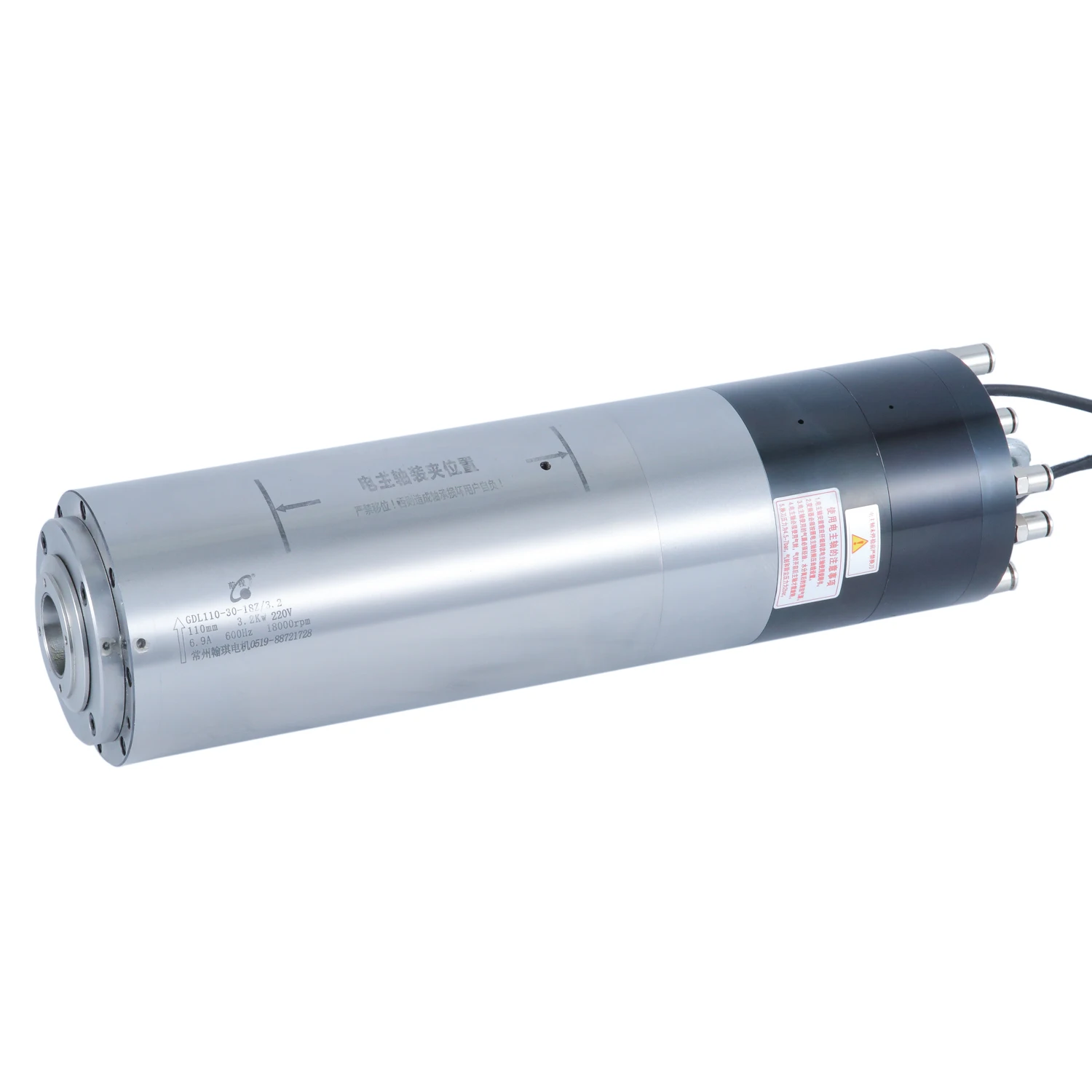 hot sale HQD BT30 automatic tool change 3.2kw ATC spindle motor for cnc machine GDL110-30-18Z/3.2