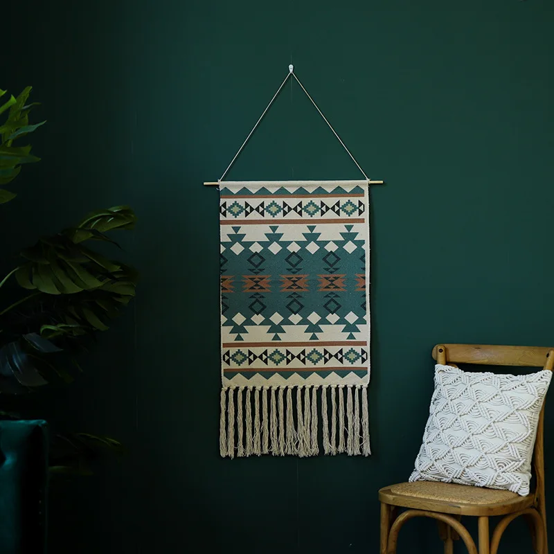 New 2022 hot new products china home decor wholesale bedroom living room woven tapestry art life custom woven tapestry