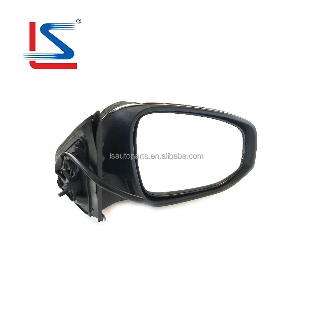 Car Mirror FOR TOYOTA HILUX REVO 2015 ELECTRIC SIDE MIRROR 3 LINES CHROMED