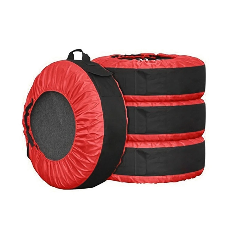 Professional Manufacturer Motorcycle Spare Tire Cover Tire Bag  Suitable For 13-20 Inch Tire