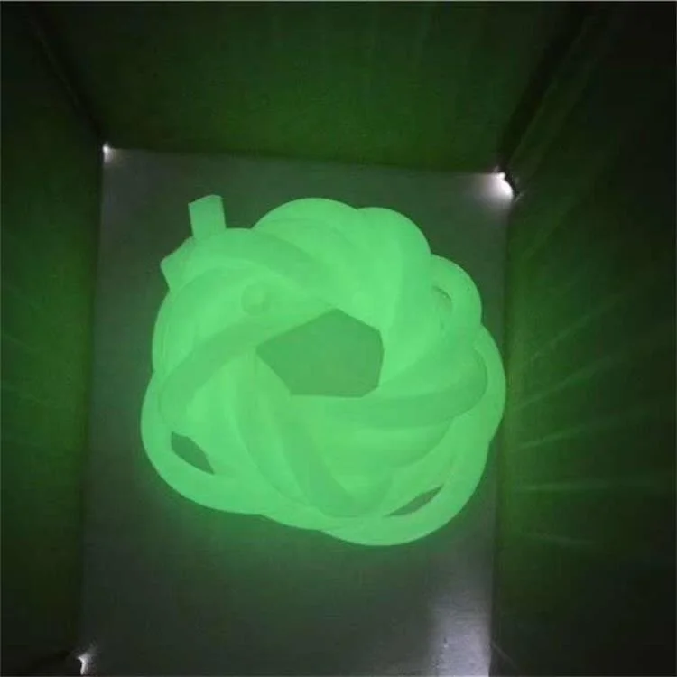 Распродажа экологически чистый гибкий светящийся силиконовый резиновый шланг в