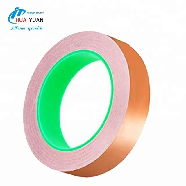 China supplier 25mm copper tape 3mm acrylic adhesive copper foil tape
