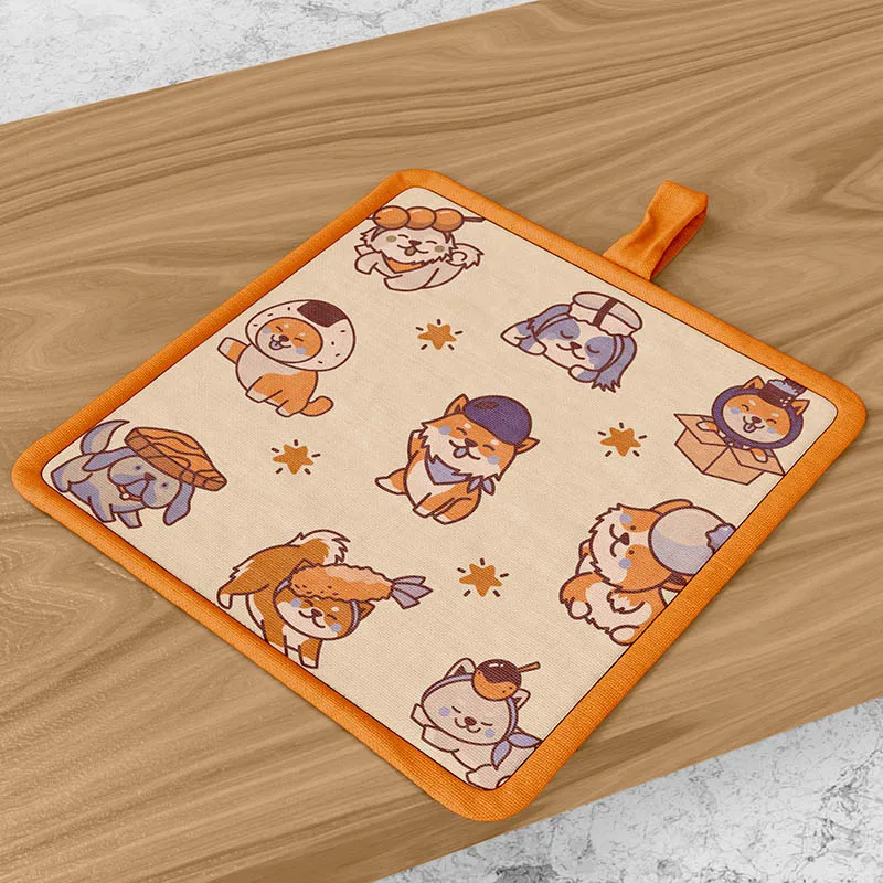 Eco-friendly Heat-resistant Dish Drying Mat For Kitchen Counter or Sink Refrigerator or Drawer Liner Large Dish Drying Mat