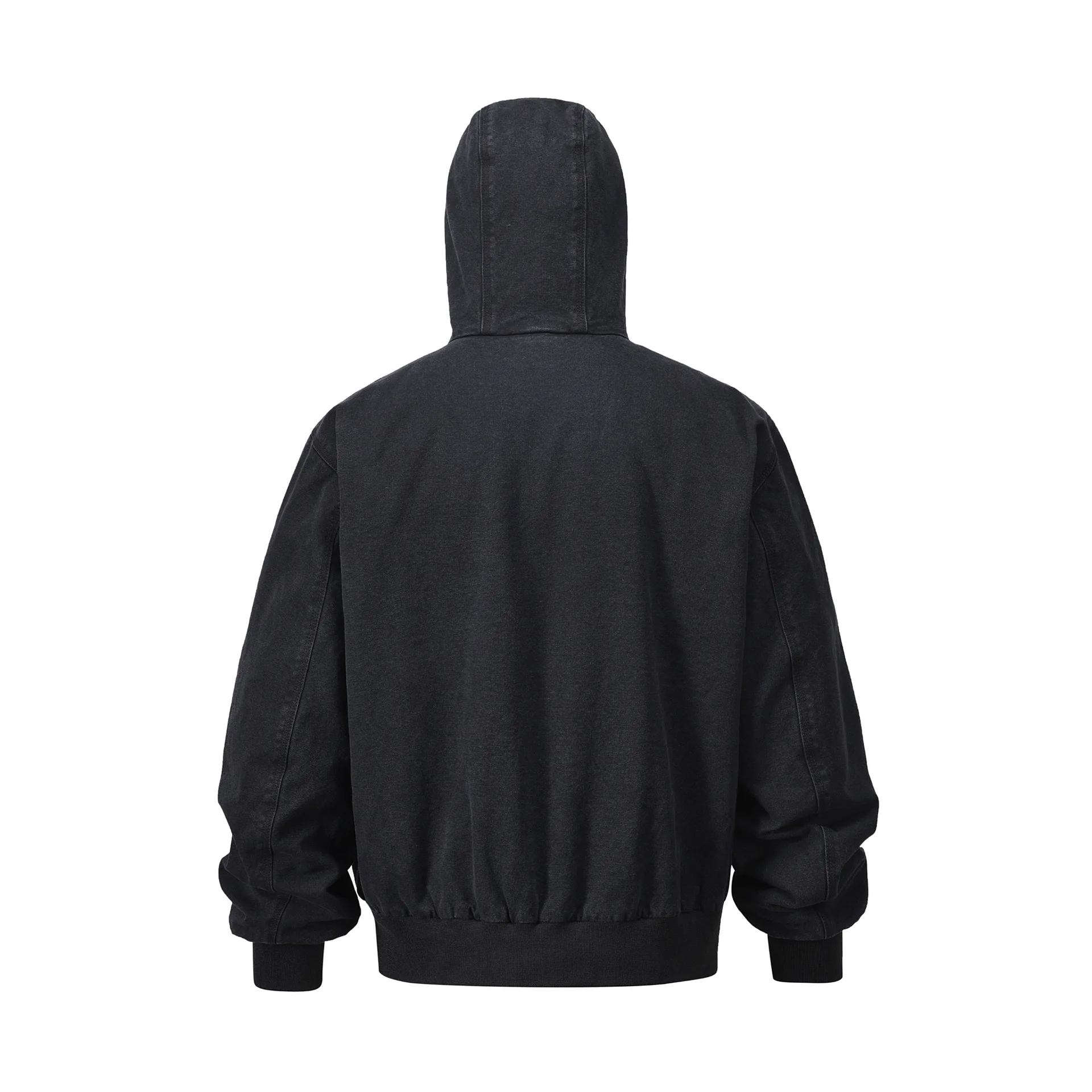 Heavyweight Quilted 100% Cotton Canvas Mens Pilot Jacket Winter Fleece Jackets Warm Thicken Outerwear Plus Size Jacket