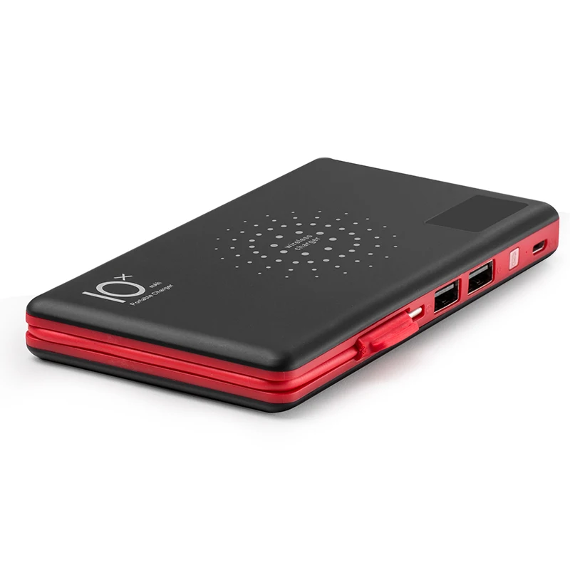 
Best Seller Wireless Charger Mobile Power Bank Portable Power Bank Mobile Charger Electric Rechargeable Lithium Battery Charger 