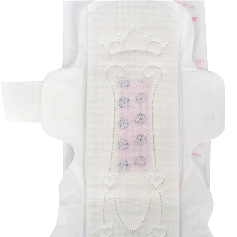 2023 Good price Yonoki brand anion women sanitary pads wholesale suspension leak guard premium sanitary napkin