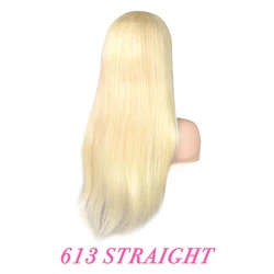 Brazilian 613 Blonde  Full Lace Wig Human Hair 40 Inch 613 Virgin Hair Human Hair Lace Frontal Wig