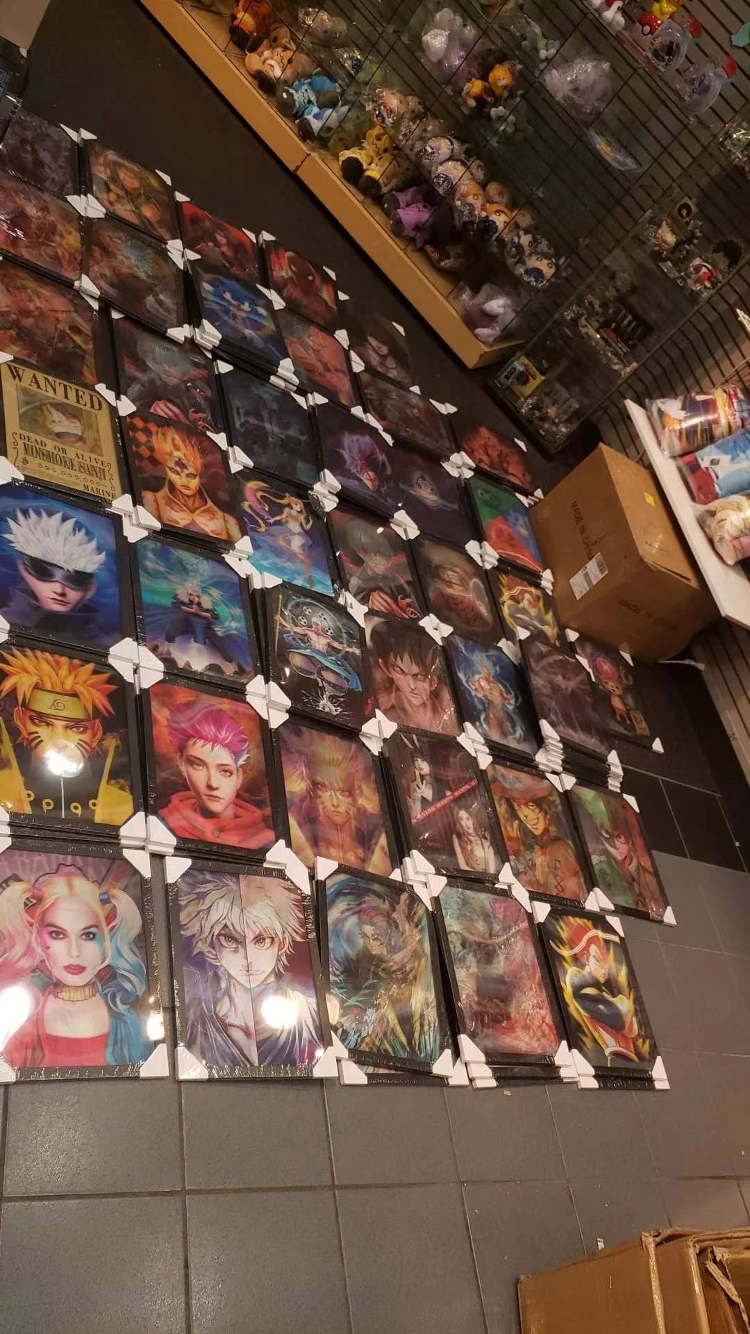 Wholesale One Piece Wanted ACE SABO LUFFY 3D Triple Transition Lenticular Anime Poster  For Promotional Gift