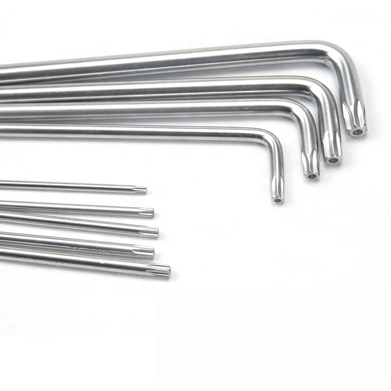 Индивидуальные T20 Torx ключ T25 с отверстием инструменты T30 L