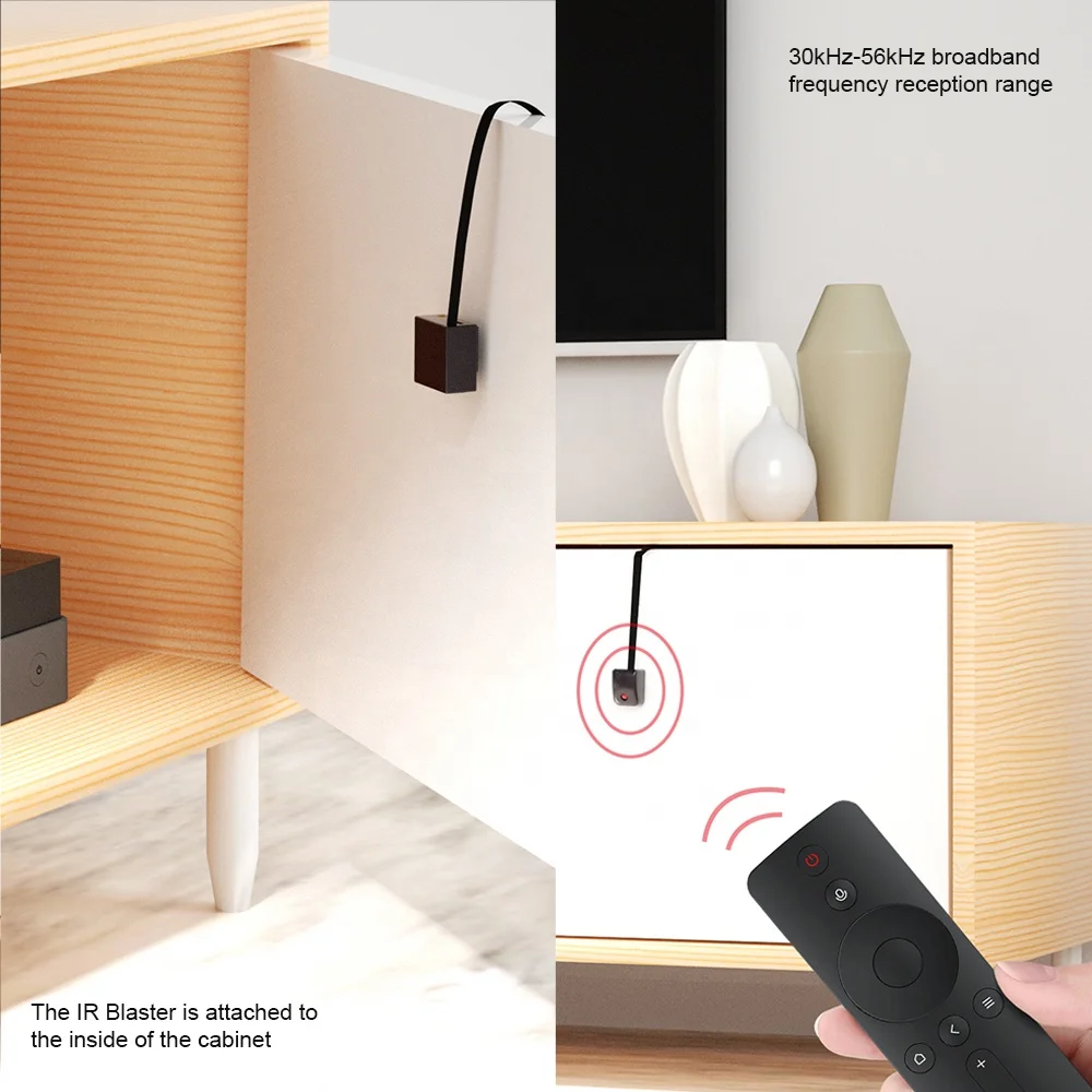 YEAHZS Recharge Powered Hide IR Remote Control Extender Infrared Repeater System (BIRE Kit)