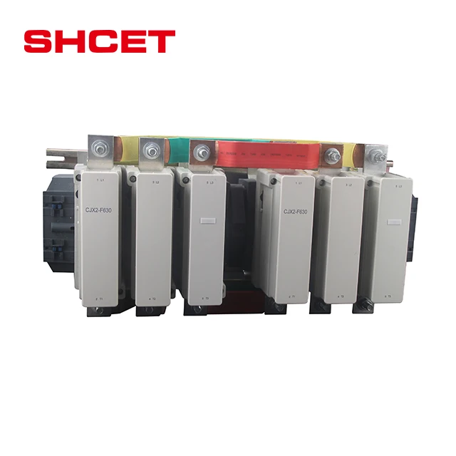 OEM factory direct price contactor type AC1 500 amp 220 vol tripolar ac magnetic contactor from SHCET