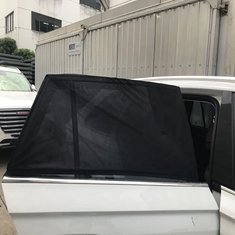 2 Pack Car Window Shades Universal Car Rear Side Window Door Sunshades Block Sun UV Rays and Privacy Protection