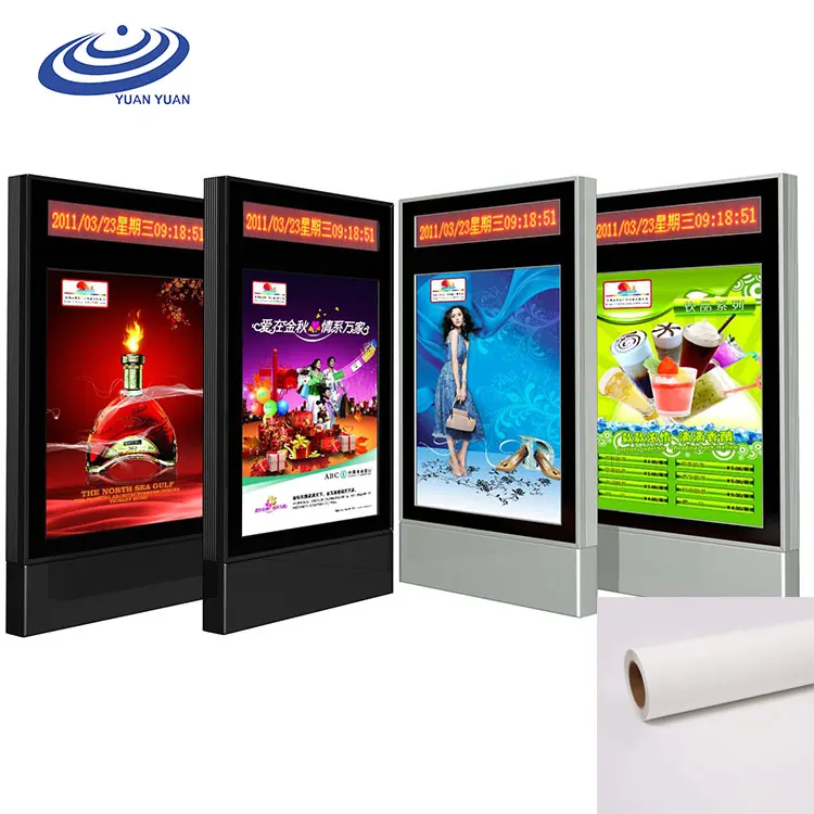 Rear Back Side Printing PET Backlit Film for Light Box