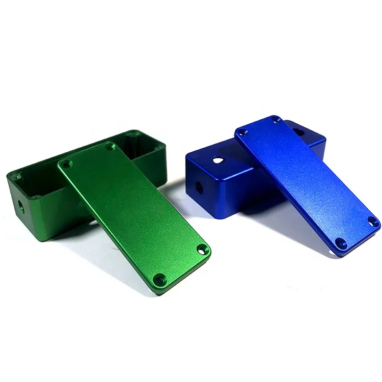 Aluminum Anodized Customized CNC ecu or PCB enclosure